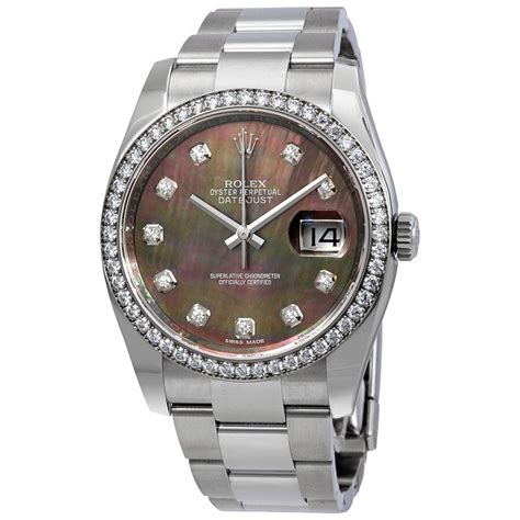 rolex masterpiece black mother of pearl dial|rolex datejust mother of pearl.